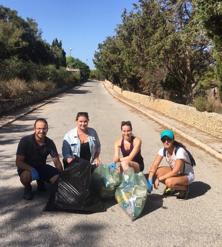 Cleaning Up Mosta Garden
