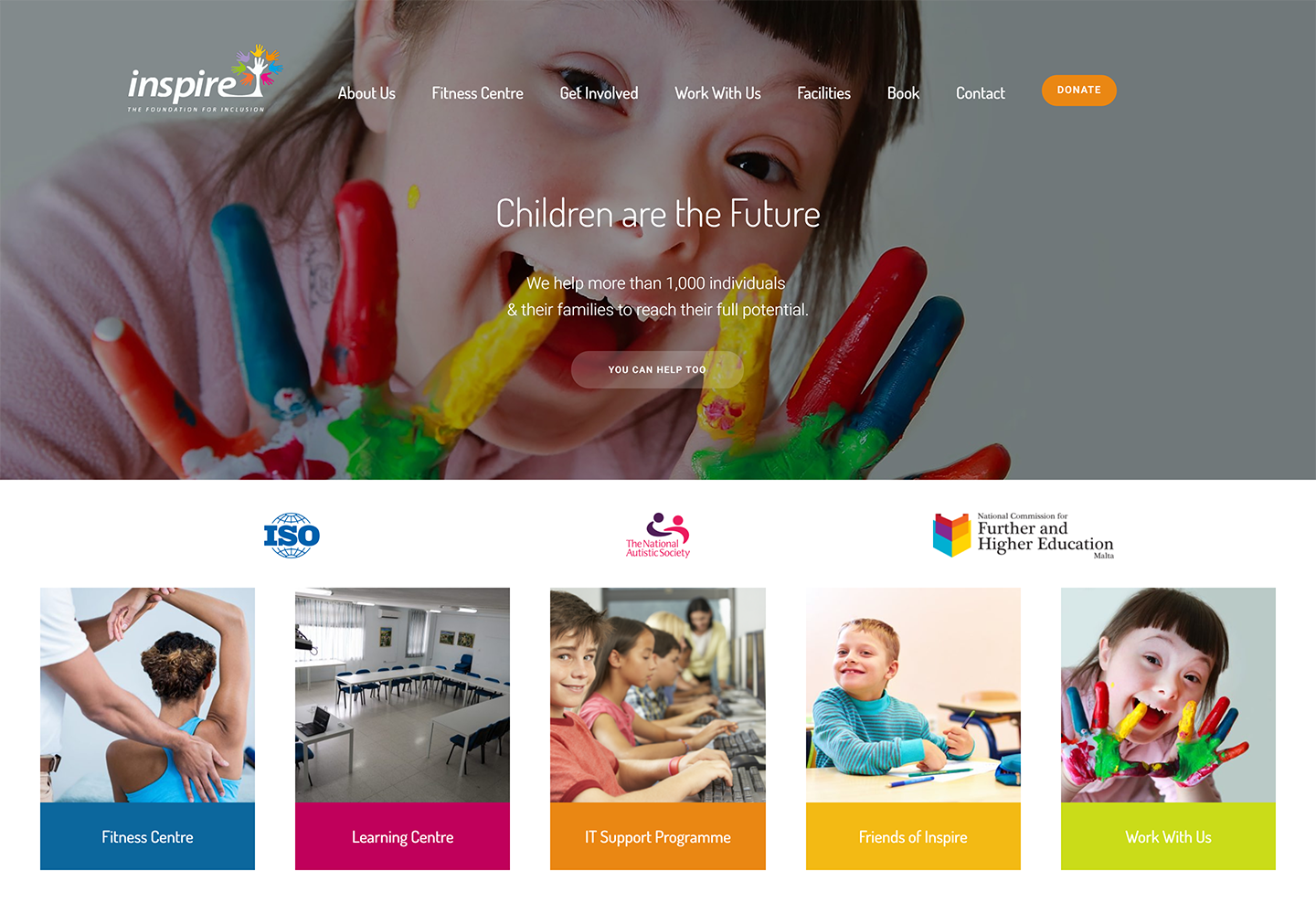 Brand New Website For Inspire