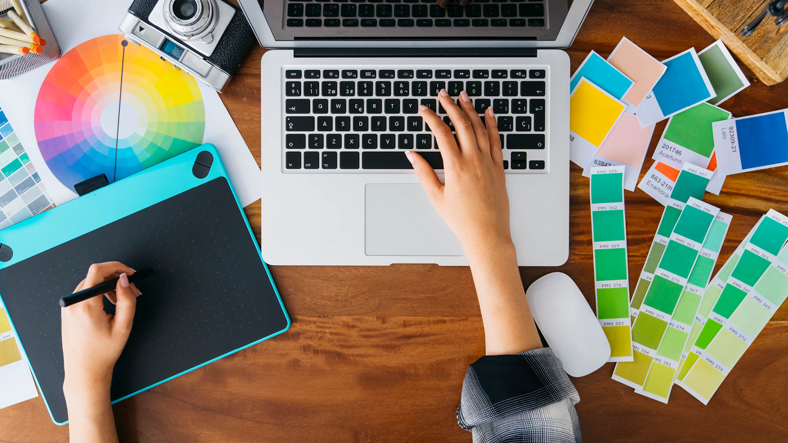 Branding with Colours and Typography!
