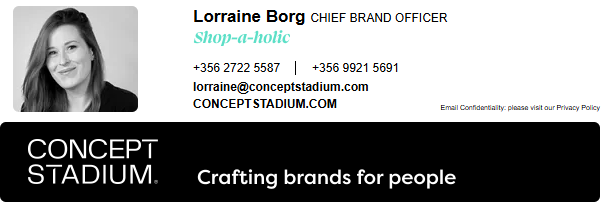 Lorraine's Email Signature Preivew