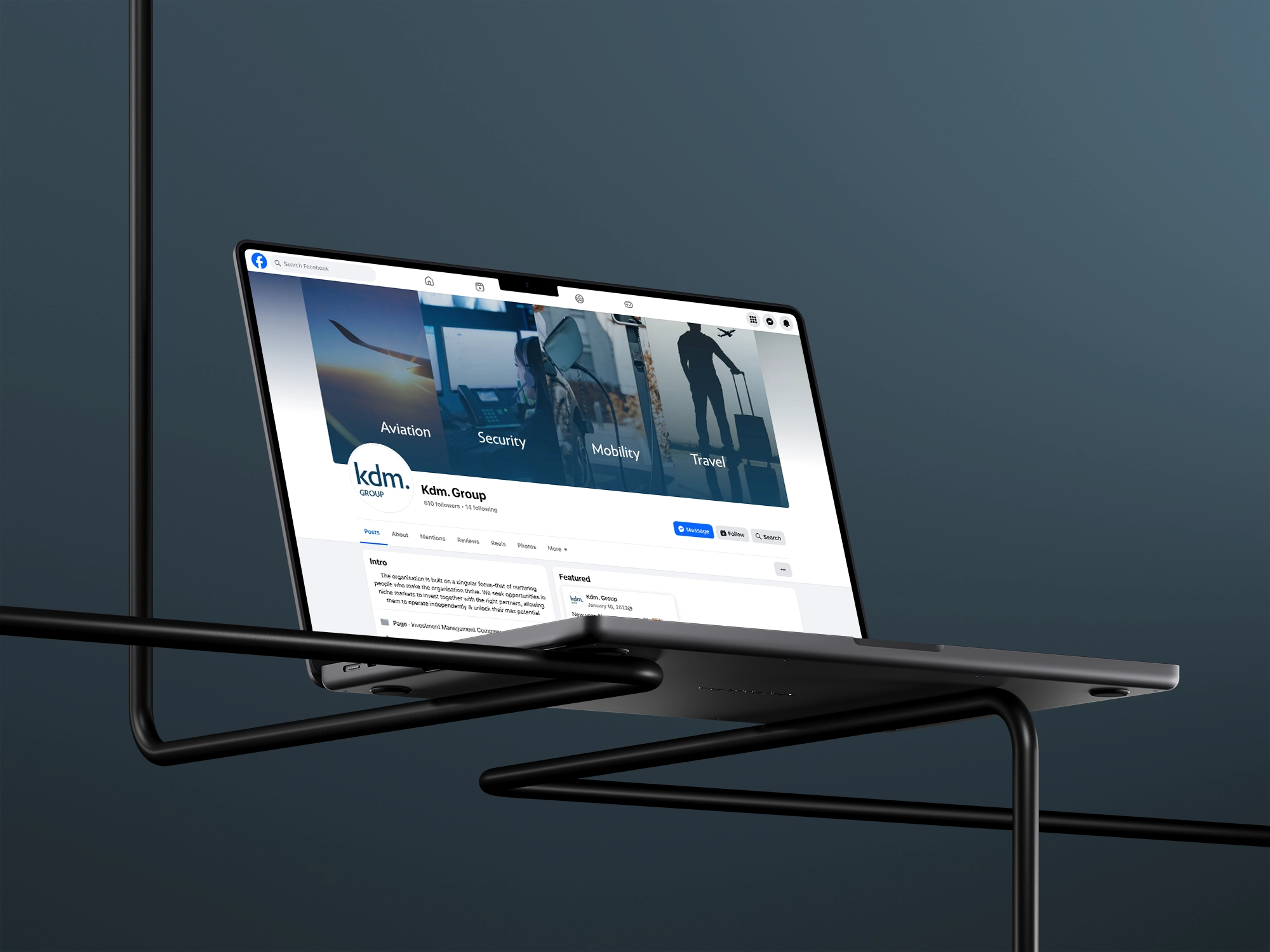 A Brand with Infinite Connections